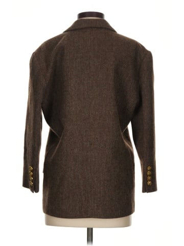 Saint Laurent Herringbone Wool Blazer (view 2)