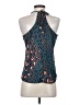 Lovestitch 100% Polyester Teal Sleeveless Blouse Size S - photo 2