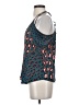 Lovestitch 100% Polyester Teal Sleeveless Blouse Size S - photo 5