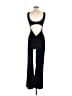 Unbranded Solid Black Jumpsuit Size M - photo 2