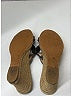 Burberry Silver Black Patent Leather espadrille Wedges Size 8 1/2 - photo 9