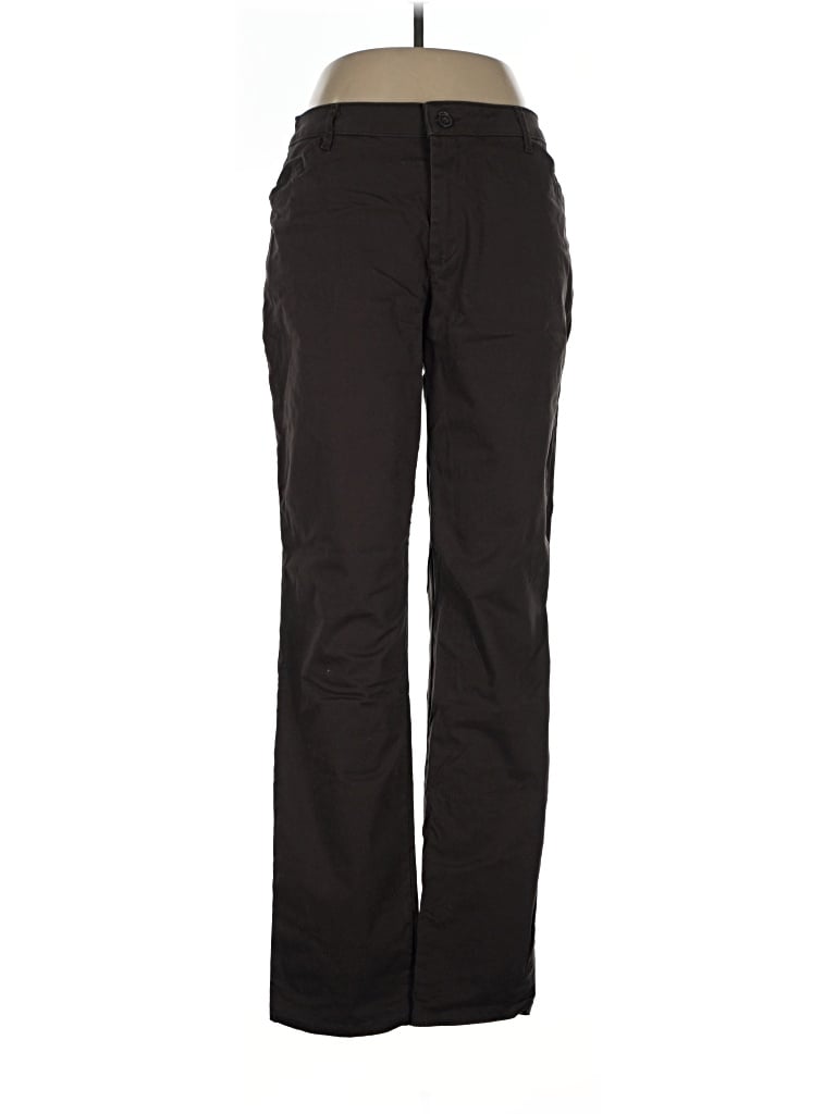 Pre-owned Lee Casual Pants In Black