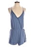 Assorted Brands Solid Blue Romper Size S - photo 1