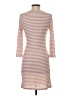 Lulus Stripes Pink Tan Casual Dress Size S - photo 2