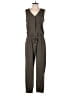 Express Solid Green Gray Jumpsuit Size S - photo 1
