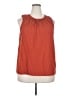 Croft & Barrow 100% Rayon Red Sleeveless Blouse Size XXL - photo 1