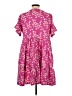 Haptics Pink Casual Dress Size L - photo 2