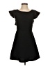 BCBGeneration 100% Polyester Solid Black Casual Dress Size 2 - photo 1