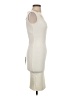 Bebe Solid Ivory Cocktail Dress Size XXS - photo 4