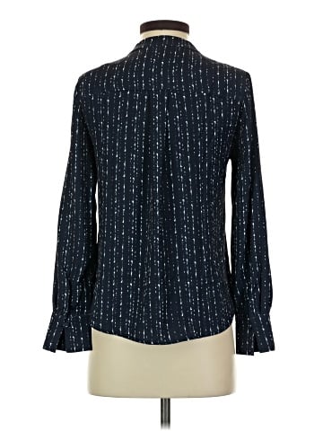 Elizabeth & Clarke Long Sleeve Silk Top (view 2)