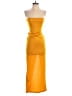 Shein Color Block Orange Yellow Cocktail Dress Size 2 - photo 1