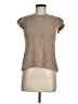 Design History Tan Short Sleeve Top Size M - photo 1