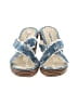 2 Lips Too Blue Wedges Size 10 - photo 2
