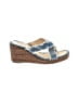 2 Lips Too Blue Wedges Size 10 - photo 1