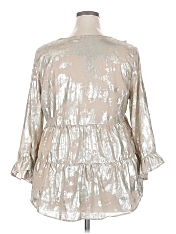 Cato 3/4 Sleeve Blouse (view 2)