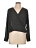 Worthington Gray Long Sleeve Blouse Size L (petite) - photo 1