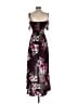 Express Floral Purple Cocktail Dress Size XS - photo 2