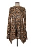 Show Me Your Mumu Animal Print Brown Pullover Sweater Size S - photo 1