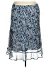 Jaclyn Smith 100% Polyester Paisley Blue Casual Skirt Size XL - photo 2