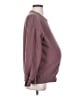 Gap - Maternity Burgundy Sweatshirt Size Sm Maternity - photo 4