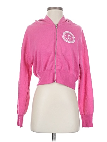 Faded Rose Zip Up Hoodie (view 1)