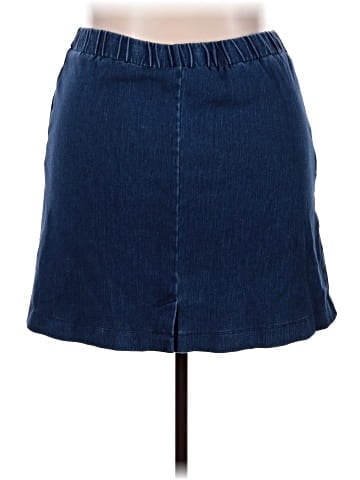 Isaac Mizrahi LIVE! Denim Skirt (view 2)
