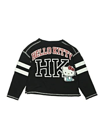 Hello Kitty Long Sleeve Henley (view 2)