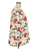 Mario Serrani 100% Polyester Floral Orange 3/4 Sleeve Blouse Size XXL - photo 4