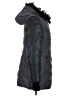 Bebe 100% Polyester Black Coat Size M - photo 4