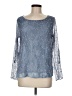Unbranded Blue Long Sleeve Blouse Size M (estimated) - photo 1