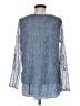 Unbranded Blue Long Sleeve Blouse Size M (estimated) - photo 2