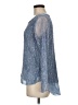 Unbranded Blue Long Sleeve Blouse Size M (estimated) - photo 5