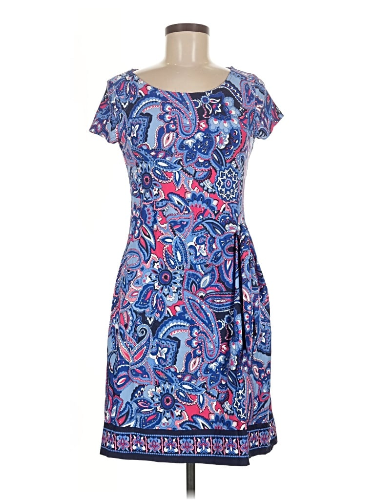 Pre-owned Talbots Casual Dress In Blue