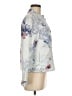 Chico's Print Blue Jacket Size Med (1) - photo 4