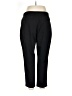 Croft & Barrow Solid Black Dress Pants Size L - photo 2
