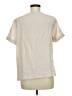 Shein 100% Polyester Ivory Short Sleeve Blouse Size 6 - photo 2