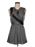 Assorted Brands 100% Polyester Gray Casual Dress Size M - photo 1