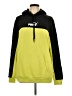 Puma 100% Cotton Green Pullover Hoodie Size L - photo 1