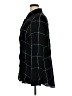BP. 100% Viscose Plaid Black Long Sleeve Blouse Size 1X - photo 5