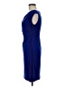 Connected Apparel 100% Polyester Solid Blue Cocktail Dress Size 6 Petite - photo 5