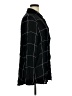 BP. 100% Viscose Plaid Black Long Sleeve Blouse Size 1X - photo 4