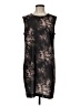 14th & Union 100% Polyester Graphic Black Cocktail Dress Size M - photo 1
