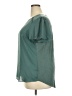 Fortune + Ivy 100% Polyester Teal Short Sleeve Blouse Size XXL - photo 5