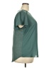 Fortune + Ivy 100% Polyester Teal Short Sleeve Blouse Size XXL - photo 4