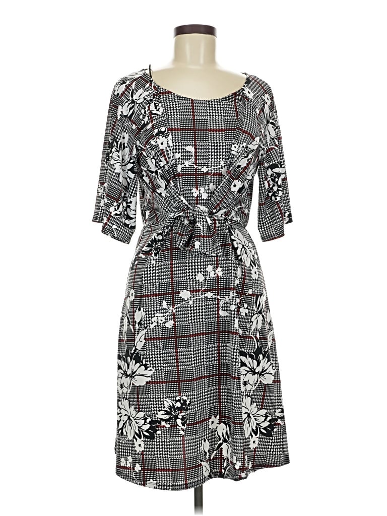 Pre-owned Ny Collection Casual Dress In Black