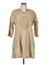 Assorted Brands Tan Casual Dress Size L - photo 1
