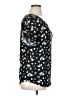 Ashley Blue Floral Black Short Sleeve T-Shirt Size XL - photo 4