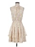Current Air 100% Polyester Floral Ivory Casual Dress Size S - photo 1