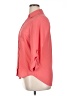 By & By Pink 3/4 Sleeve Button-Down Shirt Size XL - photo 5