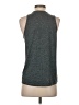 Nike 100% Polyester Gray Active Tank Size S - photo 2